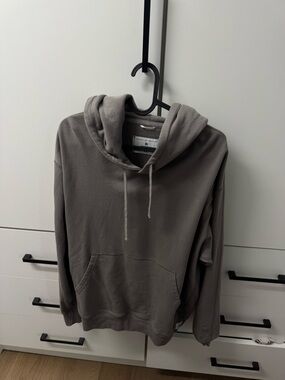 Reigning Champ Hooded Pullover Sweatshirt - Gray Taupe